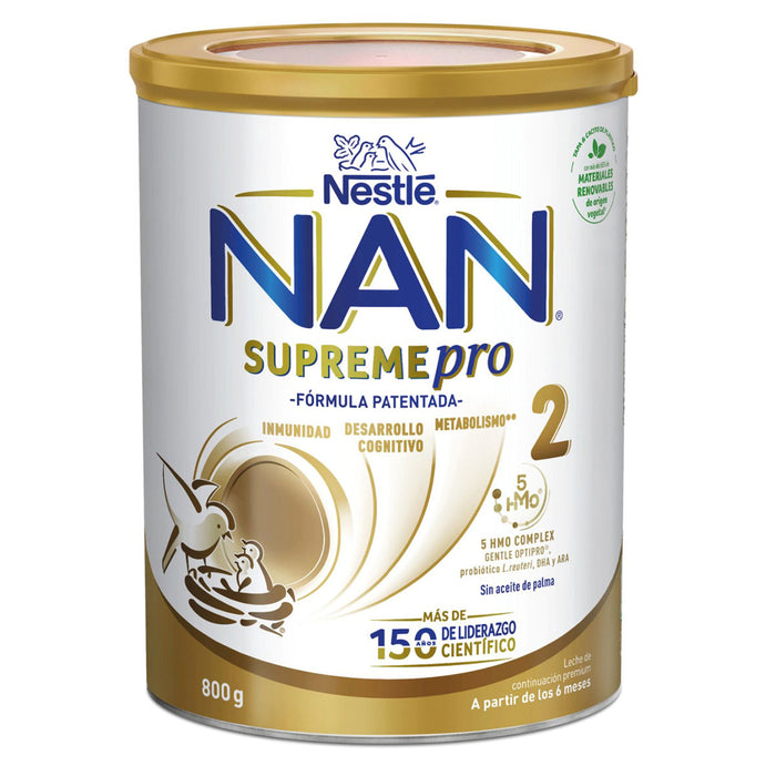 Nestle Nan Supreme Pro 2 | Formula Speciala Lapte Praf de la 6 Luni | 800 g